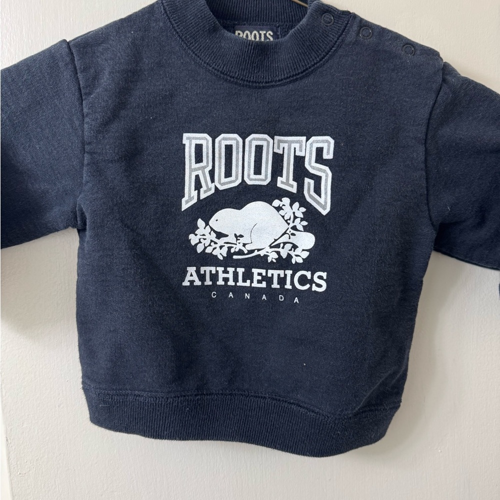 Vintage Roots Baby Navy Sweatshirt